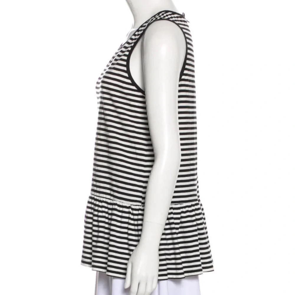 Kate Spade Sleep Striped Tank Top Peplum